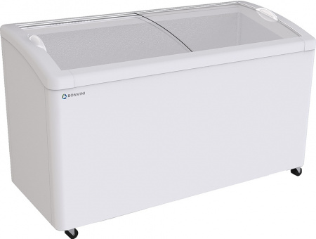 Морозильный ларь с гнутым стеклом Bonvini BFB 1601 ST