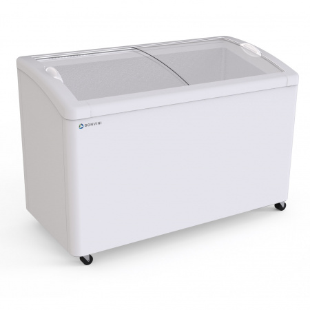 Морозильный ларь с гнутым стеклом Bonvini BFB 1501
