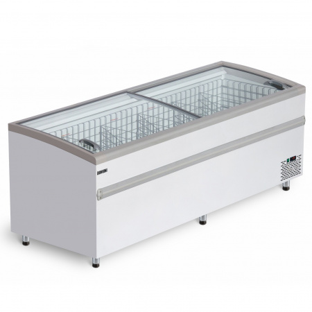 Морозильная бонета Bonvini BFG 2500 с гнутым стеклом