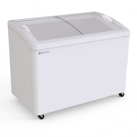 Морозильный ларь с гнутым стеклом Bonvini BFB 1401